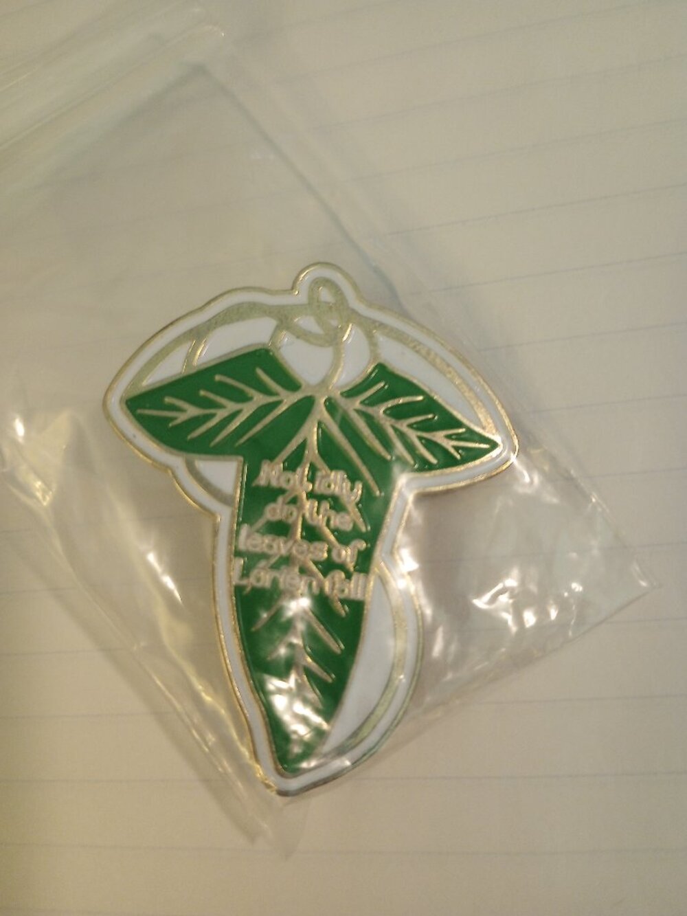 Lord of the Rings enamel pin